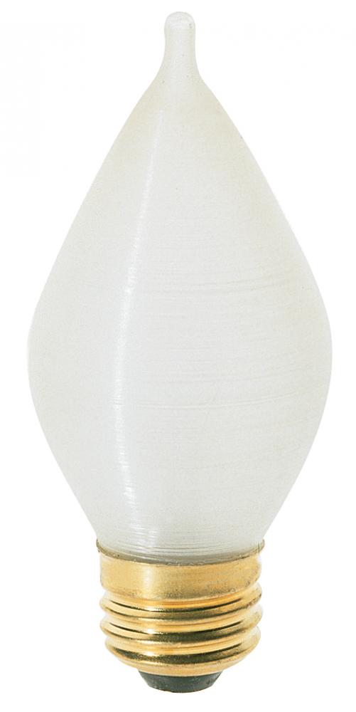 25 Watt C15 Incandescent; Spun White; 4000 Average rated hours; 160 Lumens; Medium base; 120 Volt