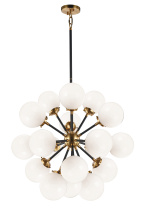 Matteo Lighting C62818AGOP - Soleil Chandelier