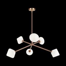 Matteo Lighting C81746AGOP - Novo Aged Gold Brass Pendant