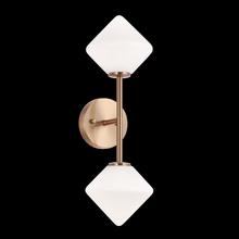 Matteo Lighting W81742AGOP - Novo Aged Gold Brass Wall Sconce