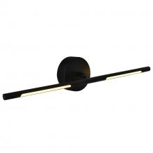 CWI Lighting 1375W24-1-101 - Oskil Integrated LED 24in Black Vanity Light