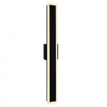 CWI Lighting 1694W40-101 - Malibu Integrated LED 40in Black Outdoor Wall Light