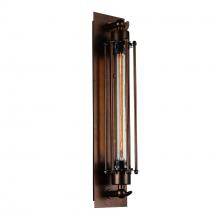CWI Lighting 9613W4-1-126 - Kiera 1 Light 4in Chocolate Wall Sconce