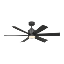 Generation Lighting 6FLSM52MBKD - Flera Smart 52 LED