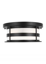 Generation Lighting 7890902EN3-12 - Wilburn Two Light Outdoor Flush Mount