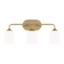 Generation Lighting GLV1023EN3/SB - Emile Large Vanity