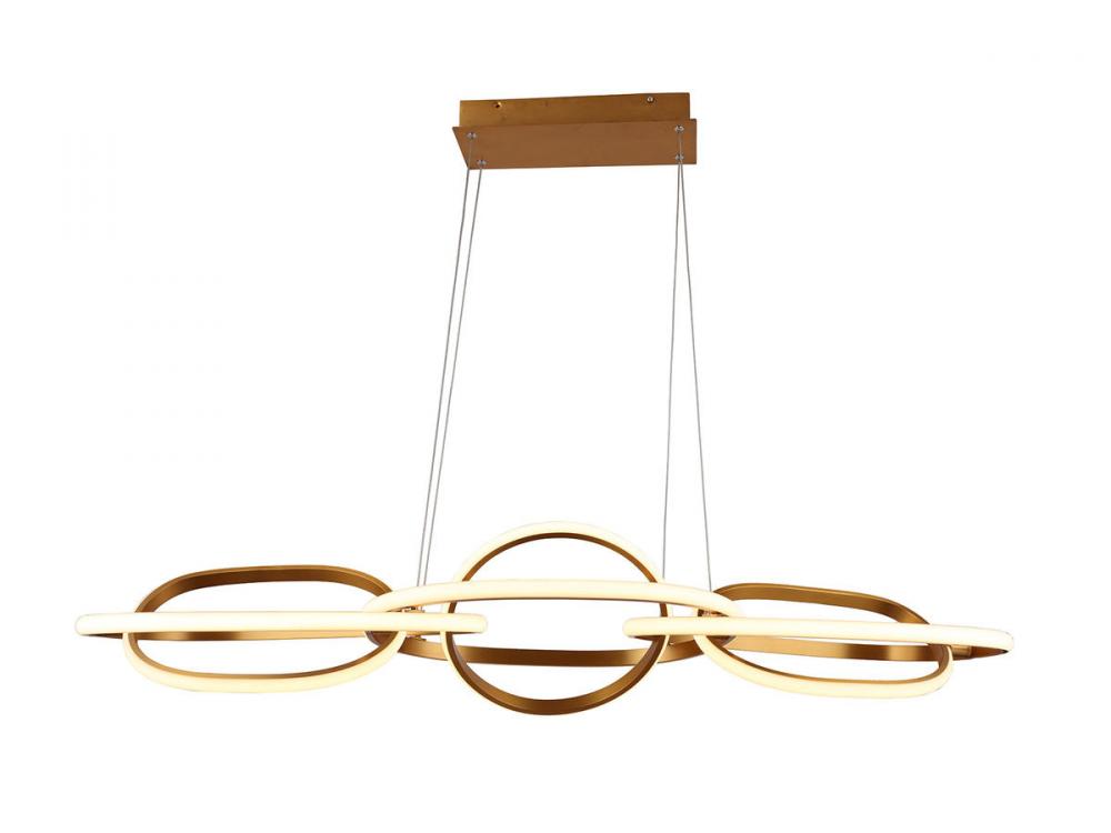 Circa Gold Looping Pendant