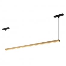 Kuzco Lighting Inc TRL28133-BG - Mira 33-in Brushed Gold Trilo Track Linear Pendant