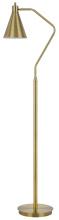 CAL Lighting BO-3177FL-AB - Type A led bulb 15W max. Capstone task metal floor lamp with swivel shade