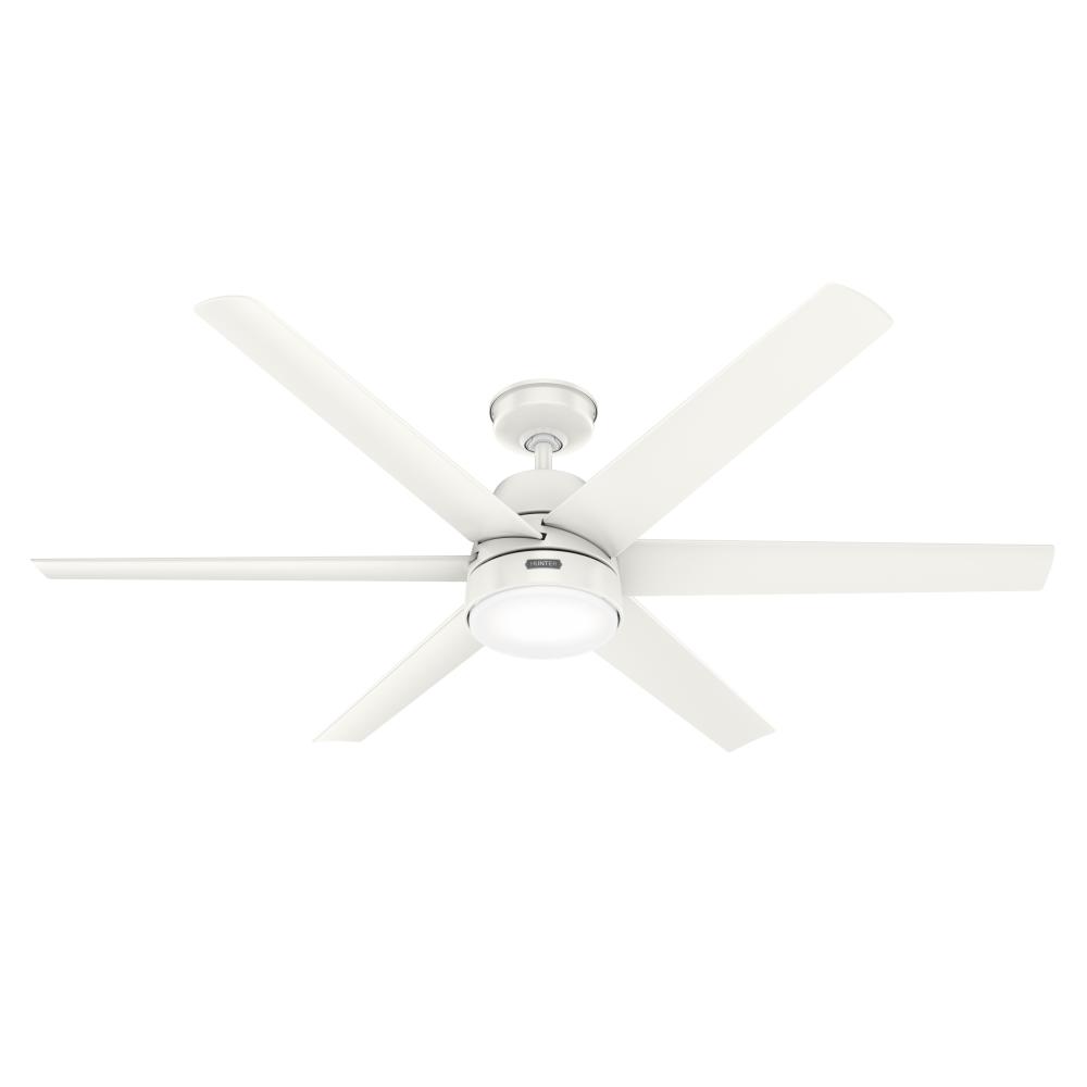 Hunter 60 in Skysail ENERGY STAR® Fresh White WeatherMax Indoor / Outdoor Ceiling Fan