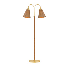 Hudson Valley L2168-AGB - RUTHIN Floor Lamp