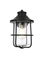 Elegant OD808W12BK - Wall Sconce W7"xH11.5"xE8" Black