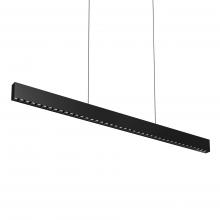 Dals MSLPD72-CC-UNV-BK - 72in Multi-spot Linear Pendant, 10ft wire, Universal driver - Black