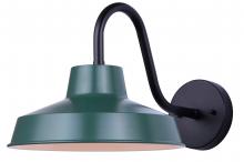 Canarm IOL446GR - Wallace, Spec. IOL446GR, Green Color, 1 Lt Outdoor Down Light, 1 x 100W Type