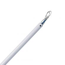 Canarm DR1211 - Downrod, 12 IN White, C/W Wiring Harness
