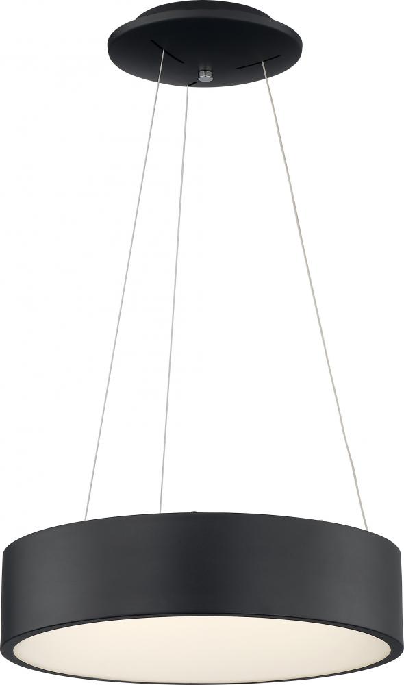 Orbit - LED 18" Pendant - Black Finish