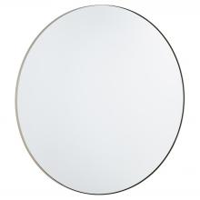 Quorum 10-36-61 - 36" ROUND MIRROR - SLV