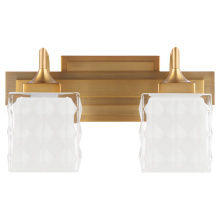 Quorum 5502-2-47 - DIAMONTE 2LT VANITY - BRB