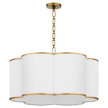 Quorum 8228-6-47 - BELINDER 6LT FABRIC PEND - BRB