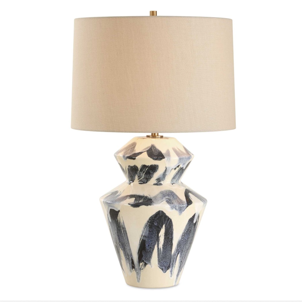 Uttermost Oranda Abstract Geometric Table Lamp