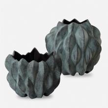 Uttermost 18168 - Uttermost Verdant Bronze Vases Set/2