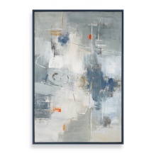 Uttermost 32438 - Uttermost Blueprint Hand Painted Modern Art