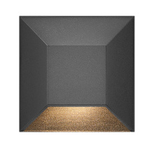 Hinkley 15222BK - 12V Square Deck Sconce