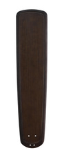 Fanimation B472WADWA - myFanimation 72 inch Indoor/Outdoor Ceiling Fan Blade Set of 5 - Walnut with Walnut Inlay