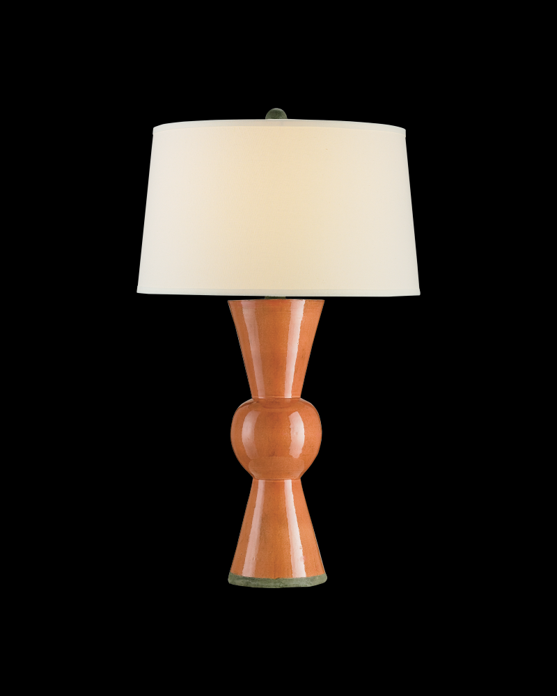 Upbeat Orange Table Lamp