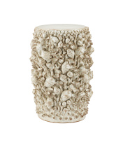 Currey 3000-0311 - Corfu Ivory Accent Table