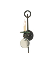 Currey 5107 - Sethos Black Wall Sconce
