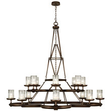 Fine Art Handcrafted Lighting 860540ST - Liason 58"W Round Chandelier